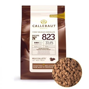боксерская форма: Шоколад Callebaut Finest Belgian Recipe N° 823 представляет собой