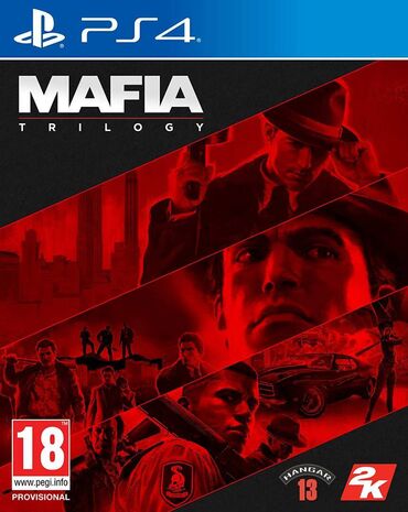 диски для ps4: Оригинальный диск!!! Mafia: Trilogy (PS4) - это сборник из трех игр
