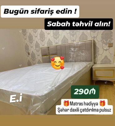 çarpayı satılır: Çatdırılma pulsuz matras 🎁