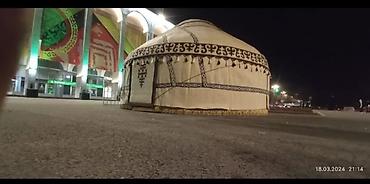 Аренда юрт: Аренда юрты, Каркас Деревянный, 75 баш, С полом, Самовар, Стол — 14