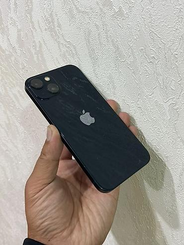 IPhone 13, Б/у, 128 ГБ, Midnight, Защитное стекло, Чехол, 89 %