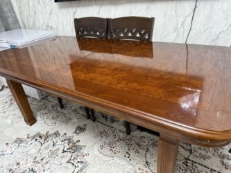 кухонный буфет: Стол для зала, Б/у, Складной, Прямоугольный
