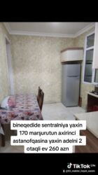 Uzunmüddətli kirayə evlər: 60 kv. m, 2 otaqlı, Kombi, Qaz, İşıq — 1