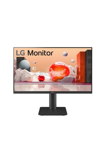 Monitorlar: LG 100hz 25MS550-B 24.5 düymlük IPS Full HD monitoru, yüksək