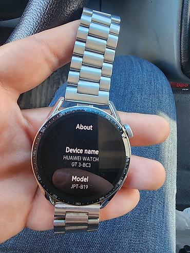 huawei gt 2: İşlənmiş, Smart saat, Huawei, Sensor ekran, rəng - Gümüşü — 4