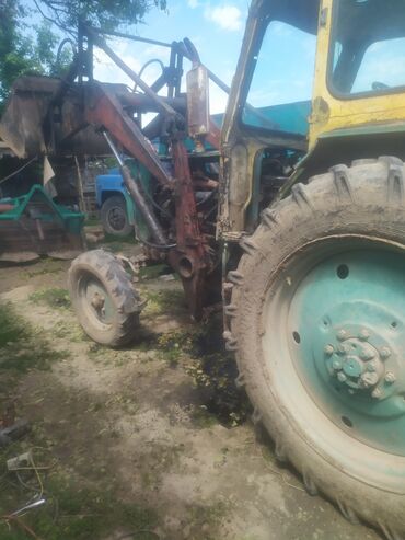 Тракторы: Продаются трактор юмз с куном и тележка картофель копатель цена 600