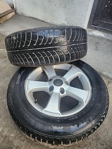 продается авто: 🔥 R17 Original Disq + Qış Təkərləri — İdeal Vəziyyətdə 🔥 ● 2 ədəd — 1