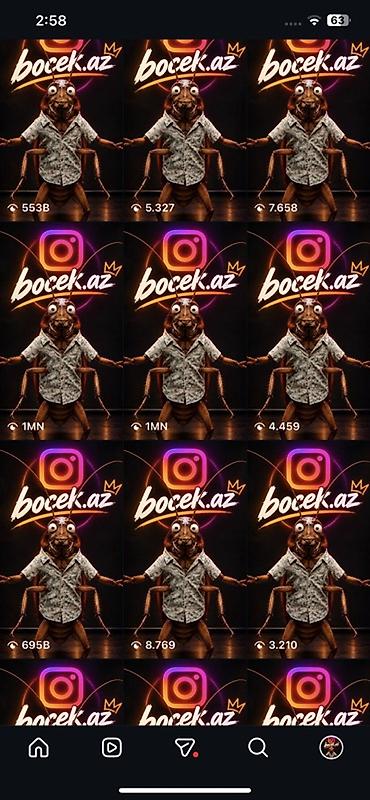 video cəkən: Bocek.az – İnstagram Reels üçün yaradıcı kontent və reklam Xidmətin — 1