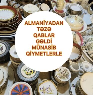 salat qablari: Satılır antika Alman qabları hamsı endrimli qiymete