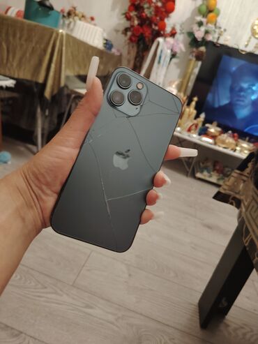 16 pro max 256 qiymeti: IPhone 12 Pro Max, 128 GB, Pacific Blue, Qırıq