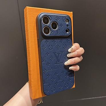 philips xenium: Премиальные чехлы для iPhone с рельефным монограммным узором LV. - — 3