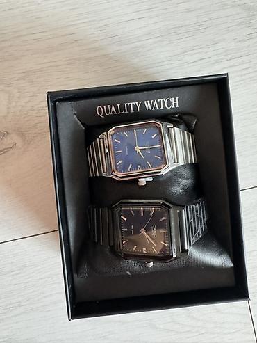 парные часы: Наручные часы в подарочном наборе Quality Watch. В комплекте: - — 6