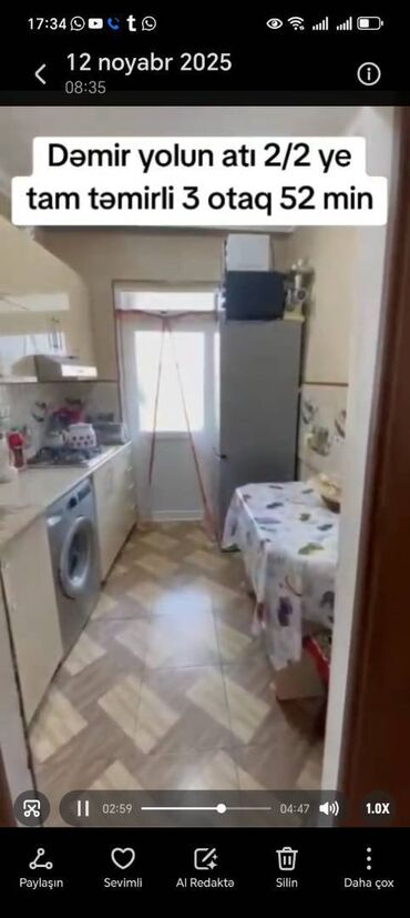 Köhnə tikili: Gəncə, 3 otaqlı, Köhnə tikili, 80 kv. m — 9