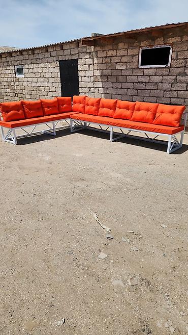 balkon masa: Açıq havaya uyğun bağ/terras mebel dəsti - Komplekt: 1 ədəd — 9