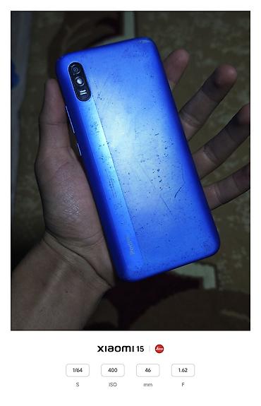 адабият 7 класс электронная книга: Redmi, Redmi 9A, Б/у, 32 ГБ, цвет - Голубой, 2 SIM — 1