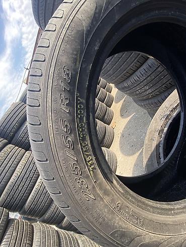velosiped diski: İşlənmiş Şin Pirelli 235 / 55 / R 18 — 4