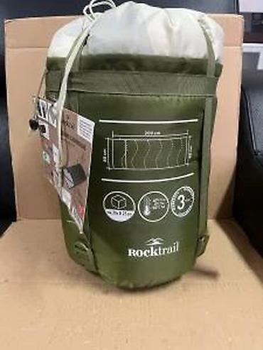 Oprema za kampovanje: Rocktrail vreća za spavanje – deka/mumija sa kompresionom/transportnom — 19