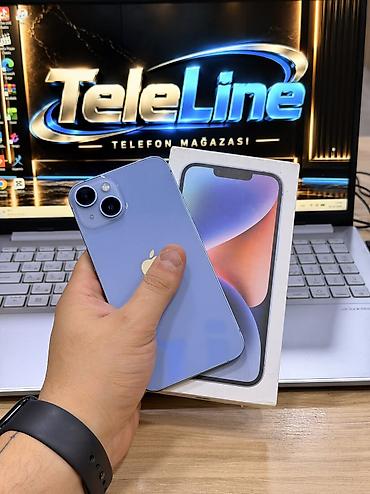 ipad pro 2: IPhone 14, 128 GB, Mavi, Zəmanət, Kredit, Simsiz şarj — 1