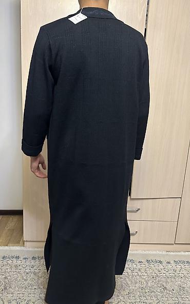 Пальто: Распродажа 3 Длинное тёплое пальто из фактурного мехового полотна. - — 10