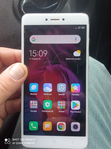 işlenmiş telfon: Xiaomi Mi4, 32 GB, rəng - Ağ, 
 Sensor, Barmaq izi