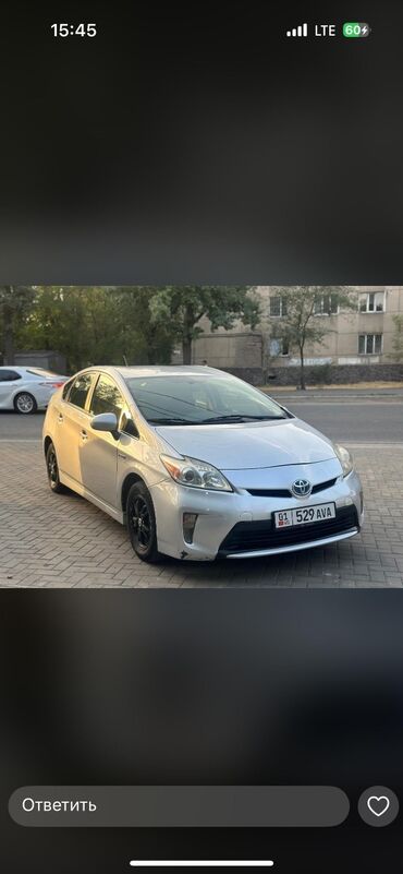 тайота авансиер: Toyota Prius: 2013 г., Автомат, Гибрид, Хетчбек