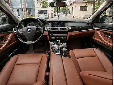 mercedes e class: BMW sedan – salon və avadanlıq təsviri - Dəri salon: qəhvəyi rəngli — 1