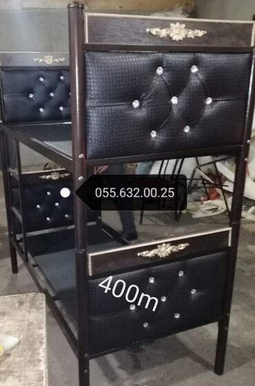 İkimərtəbəli uşaq çarpayıları: Oğlan və qız üçün, Yeni, Çarpayı, Matrassız, Siyirməsiz — 9