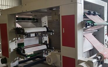 Hazır biznes: Yüksək sürətli 4 Rəngli Flekso(Flexo) Çap Mətbəə Maşını (Model : YSQ — 6