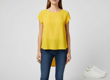 elegancka bluzka damska plus size: ONLY, Жіноча блуза, розмір M
