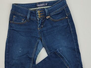 spódnice jeansowe ze streczem: Jeans, Denim Co, XS (EU 34), condition - Good