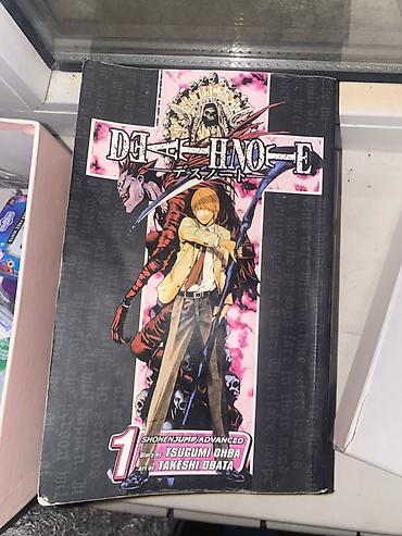 аниме шоп: Манга Death Note (Тетрадь смерти), том 1 — англоязычное издание Shonen — 1