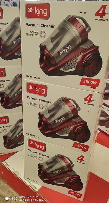 Məişət texnikası: Tozsoran King Yeni model ! Guc 3500 watt Zibil tutumu 3 litr Kabelin — 2