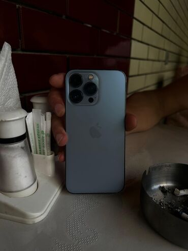 Тарелки: IPhone 13 Pro Max, Sierra Blue, Face ID