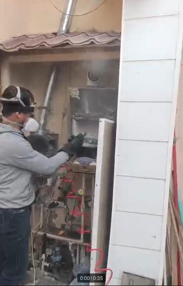 Kombi təmiri: Kombi radiatorlar (radiatorlar sökülmədən) radiatorların xətlərin — 8