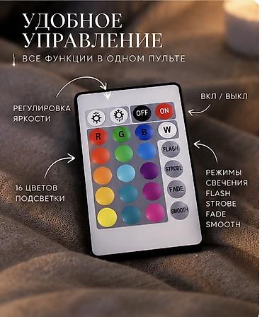 Жарык кылуу: 3D светильник «Гитара» с пультом - Атмосферная 3D-иллюзия гитары — 2
