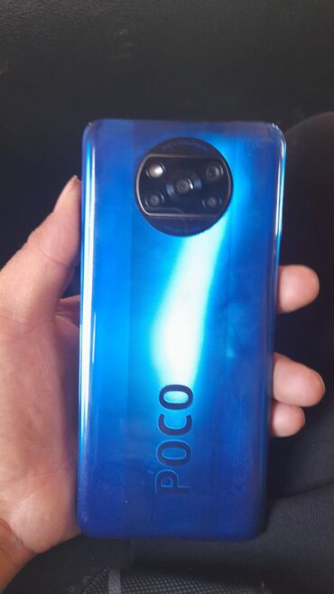 синяя дубленка: Poco X3 NFC, Б/у, 128 ГБ, цвет - Синий