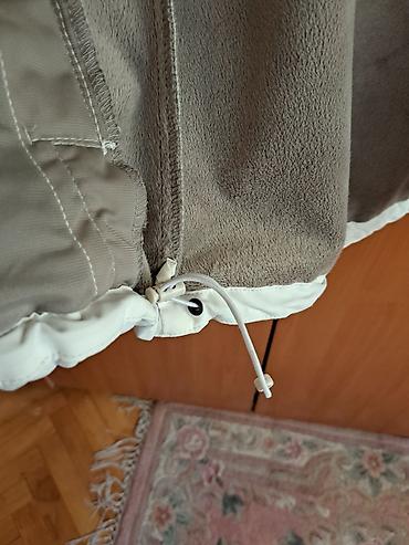 tech fleece s: Ženska softshell jakna, bele boje - Materijal: glatka softshell — 5