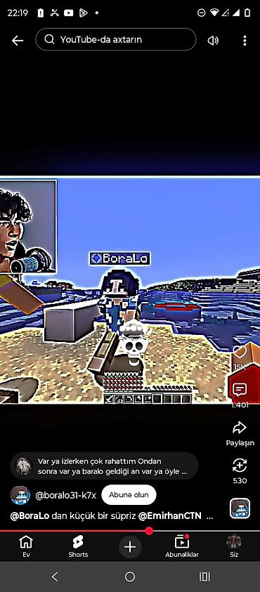 YouTube kanalı üçün oyun kontenti - Mövzu: Minecraft əsaslı əyləncəli