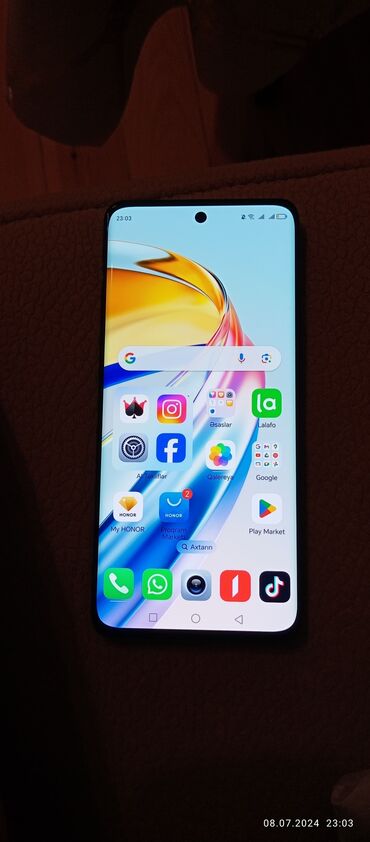 telefon kabrası: Honor X9b, 8 GB, rəng - Qara