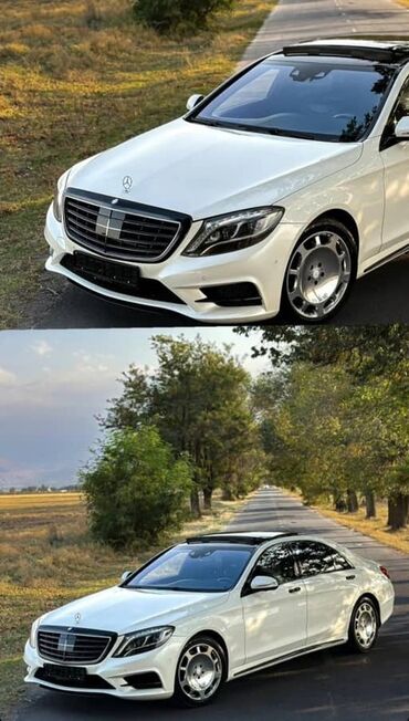 машина электронный: Mercedes-Benz S-Class: 2013 г., 5 л, Автомат, Бензин, Седан