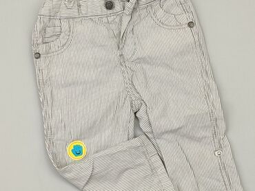 spódniczka jeansowa z haftem po obu stronach: Denim pants, 12-18 months, condition - Very good