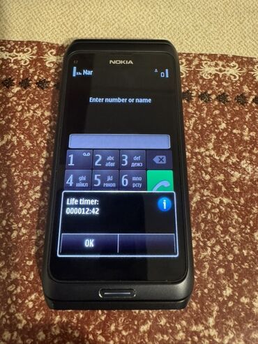 Nokia: Nokia E7, 16 GB, rəng - Boz, Sensor — 9