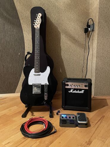 gitara qiymətləri: Электрогитара, Fender, 6 струн, Новый, Самовывоз, Бесплатная доставка, Платная доставка