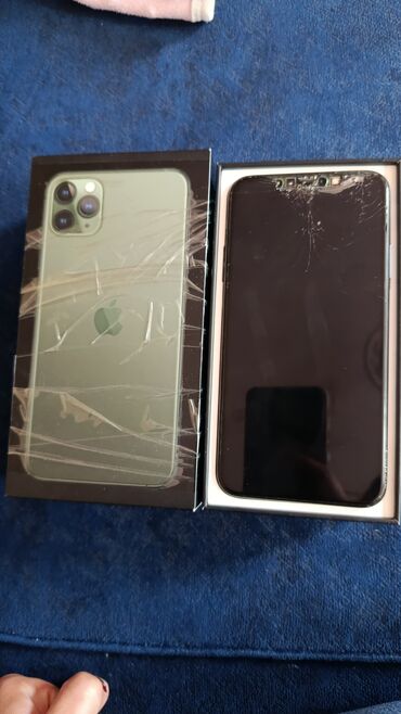 proyektor ekranı: IPhone 11 Pro, 256 GB, Matte Midnight Green, Face ID