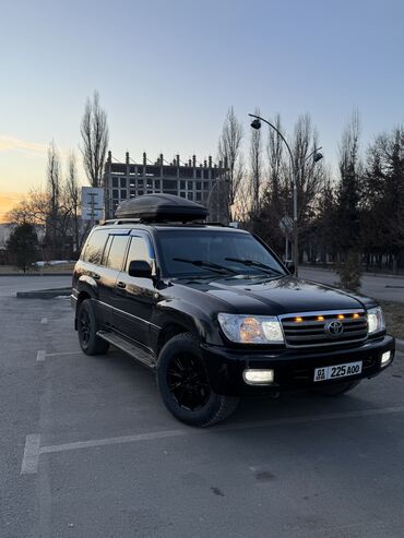 Toyota: Toyota Land Cruiser: 2003 г., 4.7 л, Автомат, Газ, Внедорожник