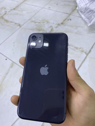 купить бэушные телефоны: IPhone 11, Новый, 128 ГБ, Белый, Защитное стекло, 80 %