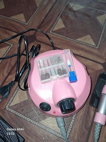 Gözəllik və estetika avadanlığı: Elektrik dırnaq frezi seti – “Nail Drill” (çəhrayı) Baha alinib ancaq — 2