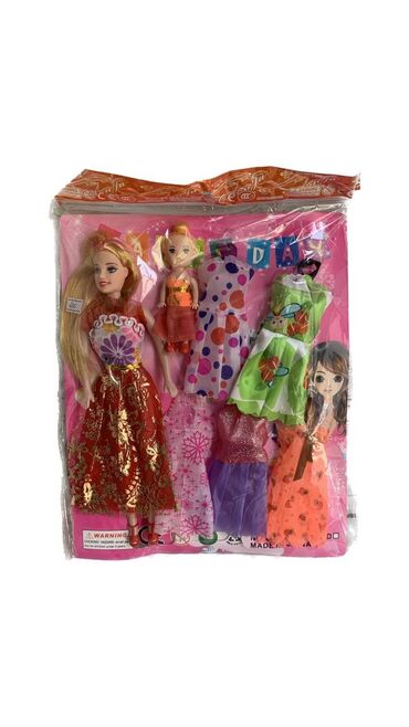 детская машина на пульте управления: Кукла Barbie + маленькая кукла и 5 платьев [ акция 70% ] - низкие