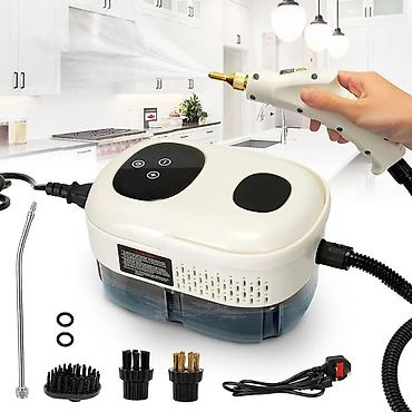 par utu: Portativ Buxar Təmizləyici – 220V EU Plug Çoxfunksiyalı buxar aparatı — 2