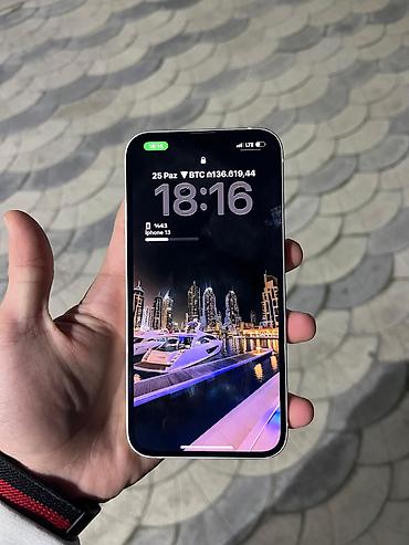 baku electronics printer qiymetleri: IPhone 13, 128 GB, Ağ, Sənədlərlə — 1